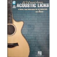 Usado, 101 Must Know Acoustic Licks (método De Violão / Guitarra) comprar usado  Brasil 