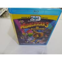 Blu-ray 3d + Blu-ray Madagascar 3 Os Procurados - Original comprar usado  Brasil 