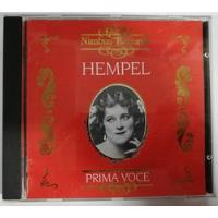 Usado, Cd Frieda Hempel - Prima Voce - Nimbus Records - Ópera  comprar usado  Brasil 