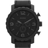 Relógio Fossil Jr1354 Black Nate Couro Masculino comprar usado  Brasil 