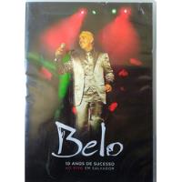Dvd Belo 10 Anos De Sucesso Ao Vivo Em Salvador  comprar usado  Brasil 