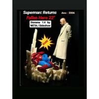Superman:returns  Fallen  Hero 22  Rara 2006 Weta 1:4 Statue comprar usado  Brasil 
