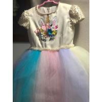 Vestido De Festa 2 Anos Unicórnio Infantil comprar usado  Brasil 