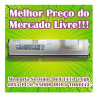 Usado, Memoria Servidor Dell T410 16gb 4rx4 Pc3l-8500r Ddr3 1066ecc comprar usado  Brasil 