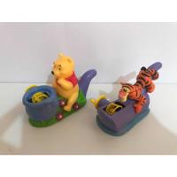 Lote De 2 Apitos De Brinquedos De Sabão Do Urso Pooh Disney comprar usado  Brasil 