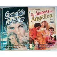 Lote 2 Livros De Romances Angélica E Escândalo Em Gilbraltar comprar usado  Brasil 
