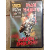 Iron Maiden Box Cd E Vhs Maiden England Importado comprar usado  Brasil 