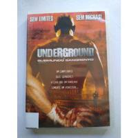 Underground Submundo Sangrento Dvd Original Usado comprar usado  Brasil 