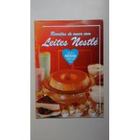 Livreto De Receitas Leite Nestlé Sobremesas Pudim N892  comprar usado  Brasil 