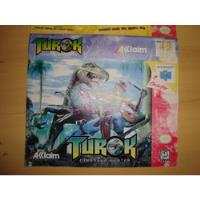 Label ( Rótulo ) Nintendo 64 - Turok - Original comprar usado  Brasil 