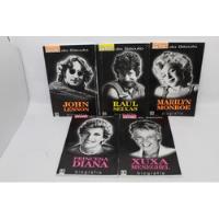Coleção 5 Livros Gente Do Século Biografia Xuxa Meneghel + Princesa Diana + Marilyn Monroe + Raul Seixas + John Lennon, usado comprar usado  Brasil 