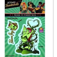 Poison Ivy Adesivo Janela 18x13cm Dc Comics Bombshells 2015 comprar usado  Brasil 