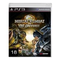 Mortal Kombat Vs Dc Universe Ps3 Mídia Física Seminovo comprar usado  Brasil 