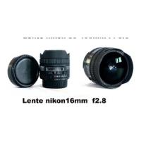 Lente Nikon 16mm Fisheye F2.8 comprar usado  Brasil 