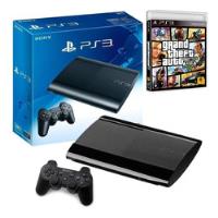Usado, Sony Playstation 3 Super Slim 250gb + Grand Theft Auto V  comprar usado  Brasil 