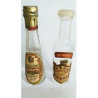 Antigas Miniatura Garrafa Vodka Antiga Eristow E Smirnoff comprar usado  Brasil 