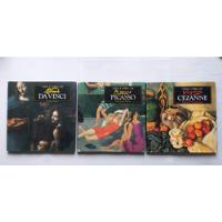 Coleção C/3 Livros - Picasso Leonardo Da Vinci Paul Cezanne, usado comprar usado  Brasil 