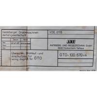 Esquema Eletrônico Da Heidelberg Gto 46 Cópia Xerografica  comprar usado  Brasil 
