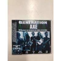 Cd Generation Axe The Guitars That Destroyed The World Live comprar usado  Brasil 