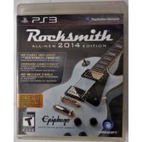 Jogo Rocksmith All New 2014 Edition Original Ps3 Fisico Cd comprar usado  Brasil 