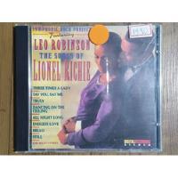 Cd The Songs Of Lionel Ritchie -  Leo Robinson comprar usado  Brasil 