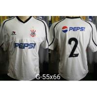 Camisa Corinthians Topper 2001 Pepsi Titular #2 comprar usado  Brasil 