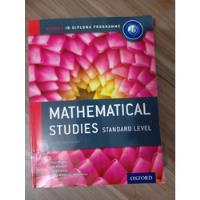 Oxford Ib Diploma Programme , Mathematical Studies Standard comprar usado  Brasil 
