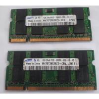 Memória Ram 1gb Samsung Notebook 2r×16-pc2-5300s-555-12-a3, usado comprar usado  Brasil 