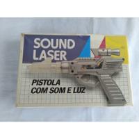 Brinquedo Pistola Sound Laser Luz E Som Da Milmar Lacrada comprar usado  Brasil 