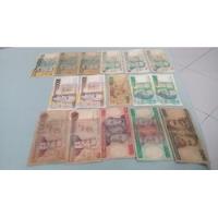 Usado, 16 Notas Dinheiro Antigas Moeda Brasileira Cruzeiro Cruzado comprar usado  Brasil 