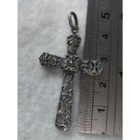 Crucifixo Antigo Prata Maciça E Marcassita 5cm 4fotos 3,4gr comprar usado  Brasil 