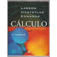 Cálculo Com Aplicações - 4ª Edição - Roland E. Larson , usado comprar usado  Brasil 