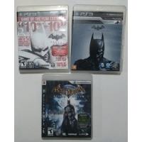 Trilogia Batman Mídia Física Para Playstation 3 comprar usado  Brasil 