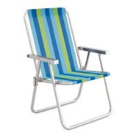 cadeira praia aluminio comprar usado  Brasil 