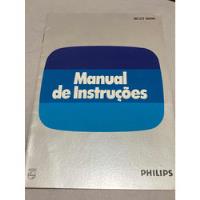 Usado, Tv Philips 20 Ct 3000 Manual Do Proprietário Usuário Antigo comprar usado  Brasil 