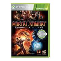 Mortal Kombat Komplete Edition Xbox 360 Usado comprar usado  Brasil 