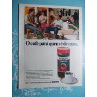 Propaganda Vintage Da Manchete. Nescafé Tradição O Café Para comprar usado  Brasil 