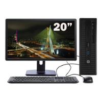 Cpu Hp Prodesk 600 Slim Core I5 4ªg 16gb 500gb + Monitor comprar usado  Brasil 