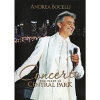 Dvd Andrea Bocelli - Concert One Night In Central Park comprar usado  Brasil 