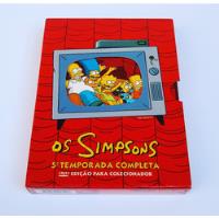 Box Dvd Desenho Os Simpsons 5° Quinta Temporada Completa comprar usado  Brasil 