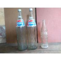 Garrafas Pepsi 1 Litro Diferentes/coca Cola Antiga Serigrafi comprar usado  Brasil 