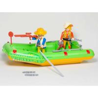 Usado, Playmobil Zoo Jungle Bote Dos Caçadores Hunters Boat comprar usado  Brasil 