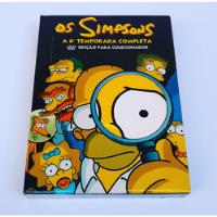 Box Dvd Desenho Os Simpsons 6° Sexta Temporada comprar usado  Brasil 