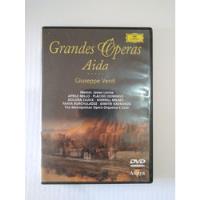 Dvd Grandes Óperas Aida Giuseppe Verdi comprar usado  Brasil 