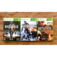 Combo Battlefield 3 + 4 + Hardline (mídias Físicas) Xbox 360 comprar usado  Brasil 