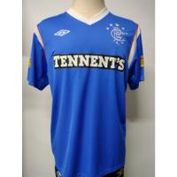 Camisa Glasgow Rangers De Jogo G Umbro Azul , usado comprar usado  Brasil 