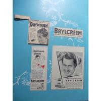 Propaganda Vintage (kit 4) Brylcreem O ...fixador De Cabelo comprar usado  Brasil 
