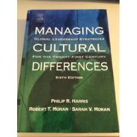 Managing Cultural Differences Philip R Harris Livro Cód. 429 comprar usado  Brasil 