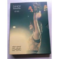 Sandy Manuscrito Dvd + Cd Ao Vivo Dvd Original Usado comprar usado  Brasil 