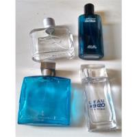 Frascos Vidro Vazios Originais Perfumes Lote - Coleção comprar usado  Brasil 
